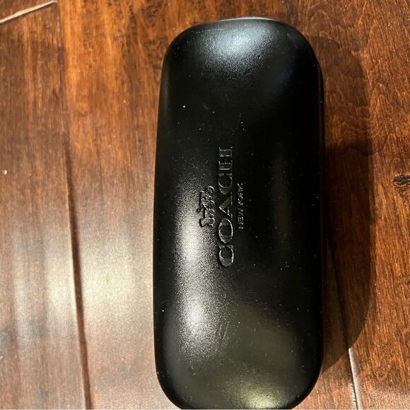 Coach Sleek Black Eyeglass Case main image 8